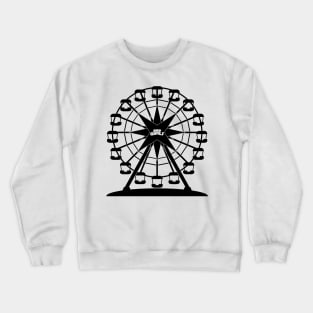 Ferris Wheel (Black) Crewneck Sweatshirt